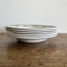 Assiettes creuses (lot de 6) - Niderviller - Fontenay