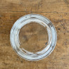 Verres à Whisky vintage (lot de 6) - Fleurs blanches - Total