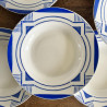 Assiettes creuses (lot de 6) - Digoin Sarreguemines - Adora
