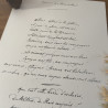 Reproduction Hymne - La Marseillaise - Rouget de Lisle
