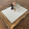Miroir doré ancien
