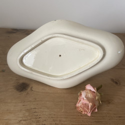 Saucière - Salins - décor Noeuds et Laurier