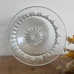 Saladier en verre transparent - Vintage - Arcoroc